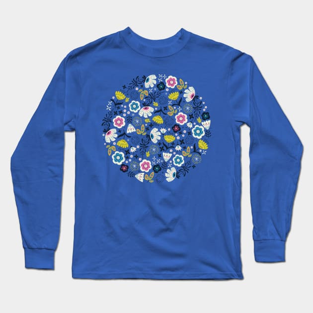 Flora Long Sleeve T-Shirt by Anna Deegan